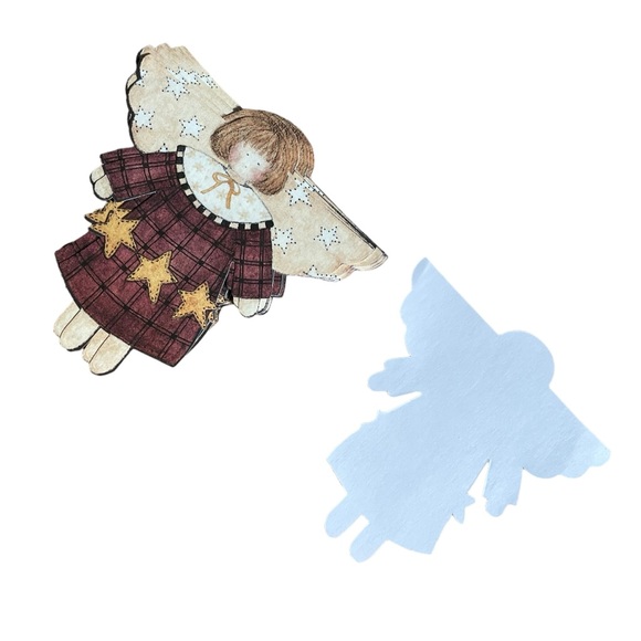 WALLIES Wallpaper Cutouts Debbie Mumm Star Angels - Picture 6 of 10